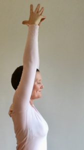 Healing with Yoga, Somatic Yoga teacher, Pippa, smiling at her cat